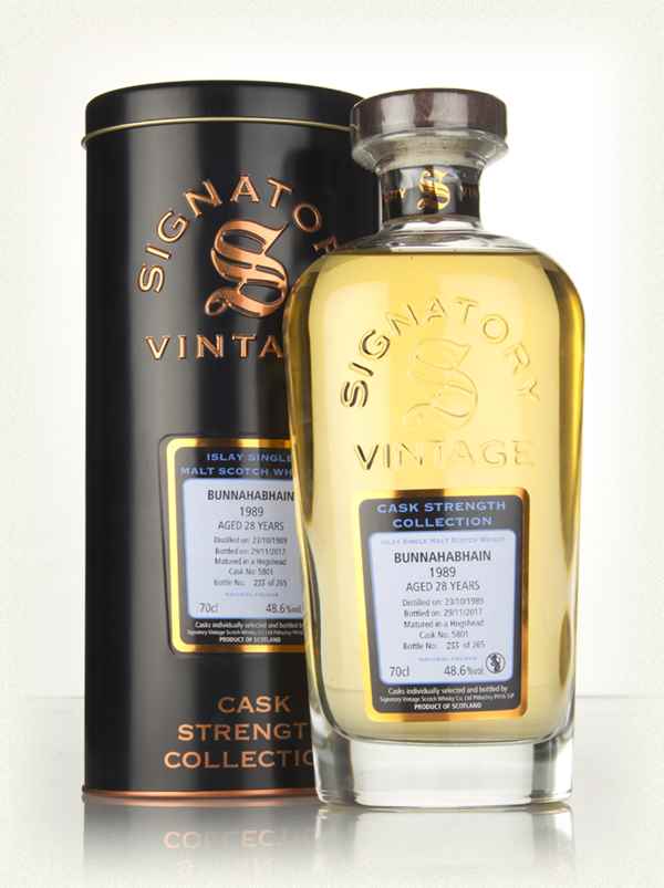 signatory vintage bunnahabhain 1989 26y | historical.org.il